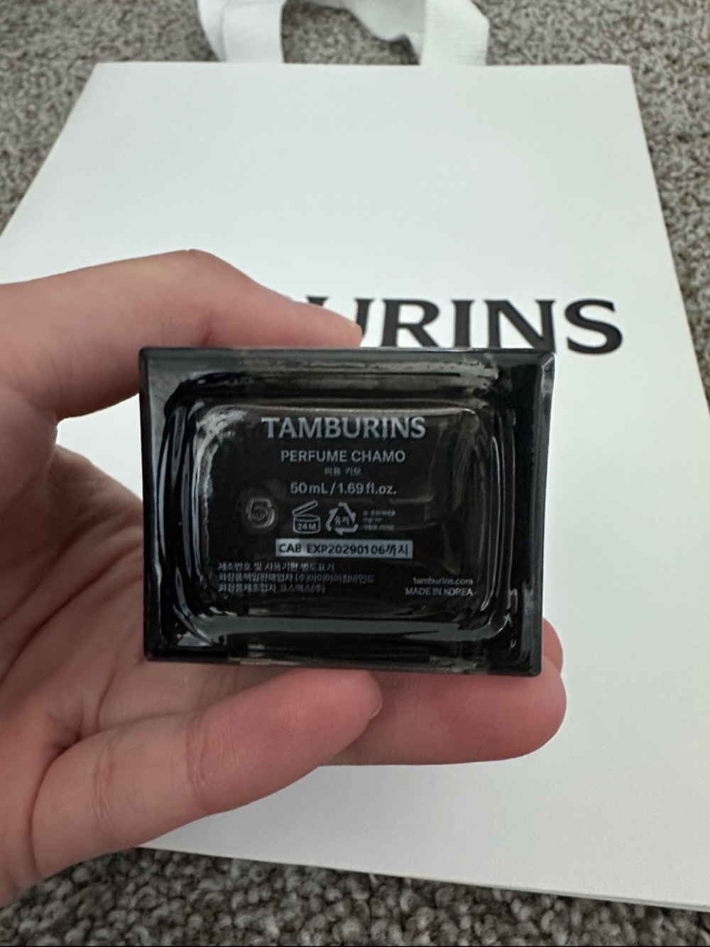 New Tamburins Chamo Perfume in 50ml + Dog Charm - Picture 5 of 7